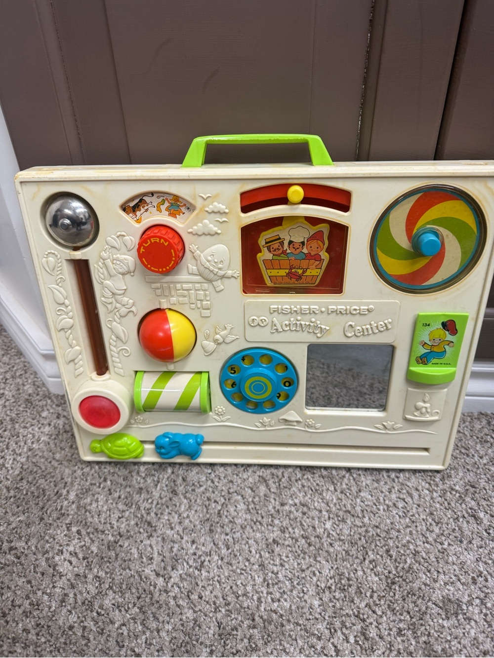 Vintage: Fisher-Price Cream Activity Center